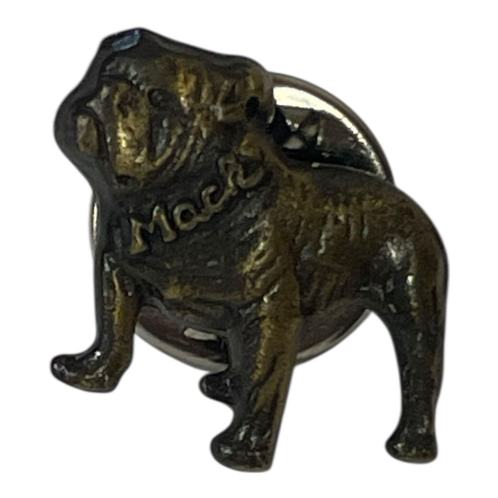 Mack Trucks Bulldog Dark Bronze Tone Pinback Lapel Hat Pin